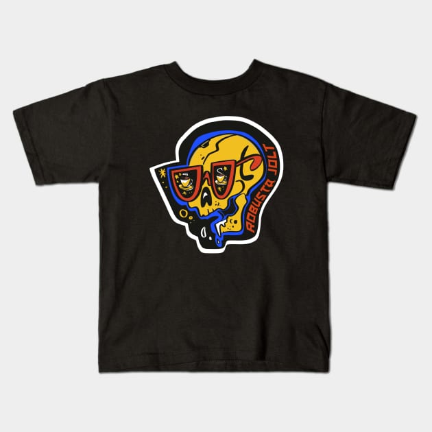 Caffeine Jolt Kids T-Shirt by milistardust